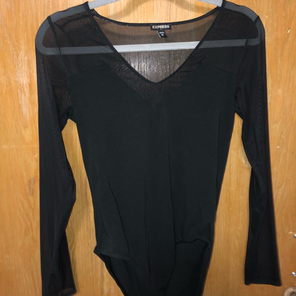 Black express body suit